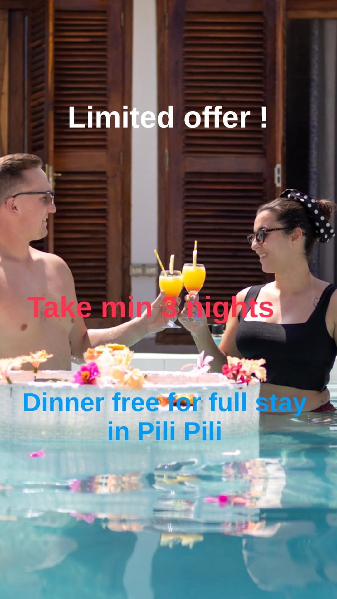 Pili Pili Orient Beach Resort Bwejuu Εξωτερικό φωτογραφία